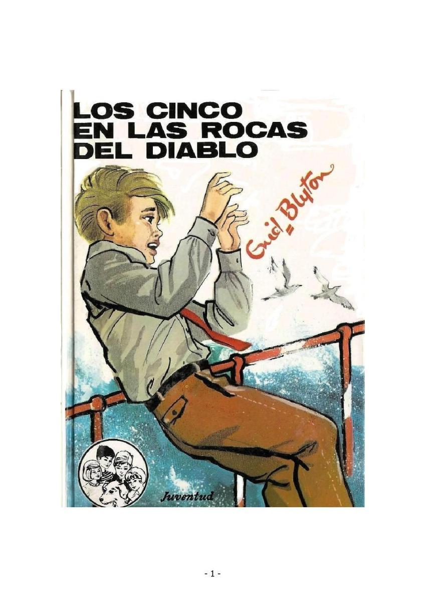 Portada de Los cinco en la roca del diablo